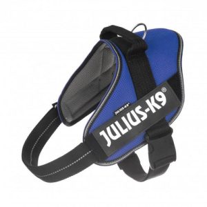 Julius-K9 IDC® Powair hám – kék, felirat, XL