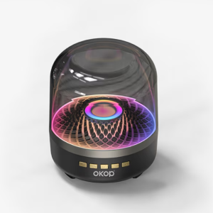 OKOP KP-823 hordozható Bluetooth hangszóró RGB LED világítással