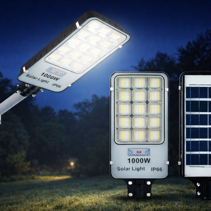 1000W LED napelemes utcai lámpa