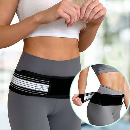 Állítható deréktámasz öv ergonomikus hát- és gerinctámasszal (L–XL)