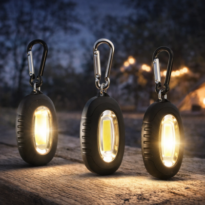 Szuperfényes LED kulcstartó lámpa és jelzőfény 3 db